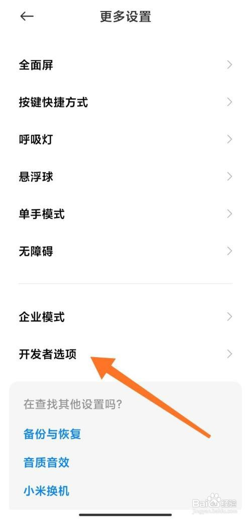 小米MIUI12如何才能进入开发者选项