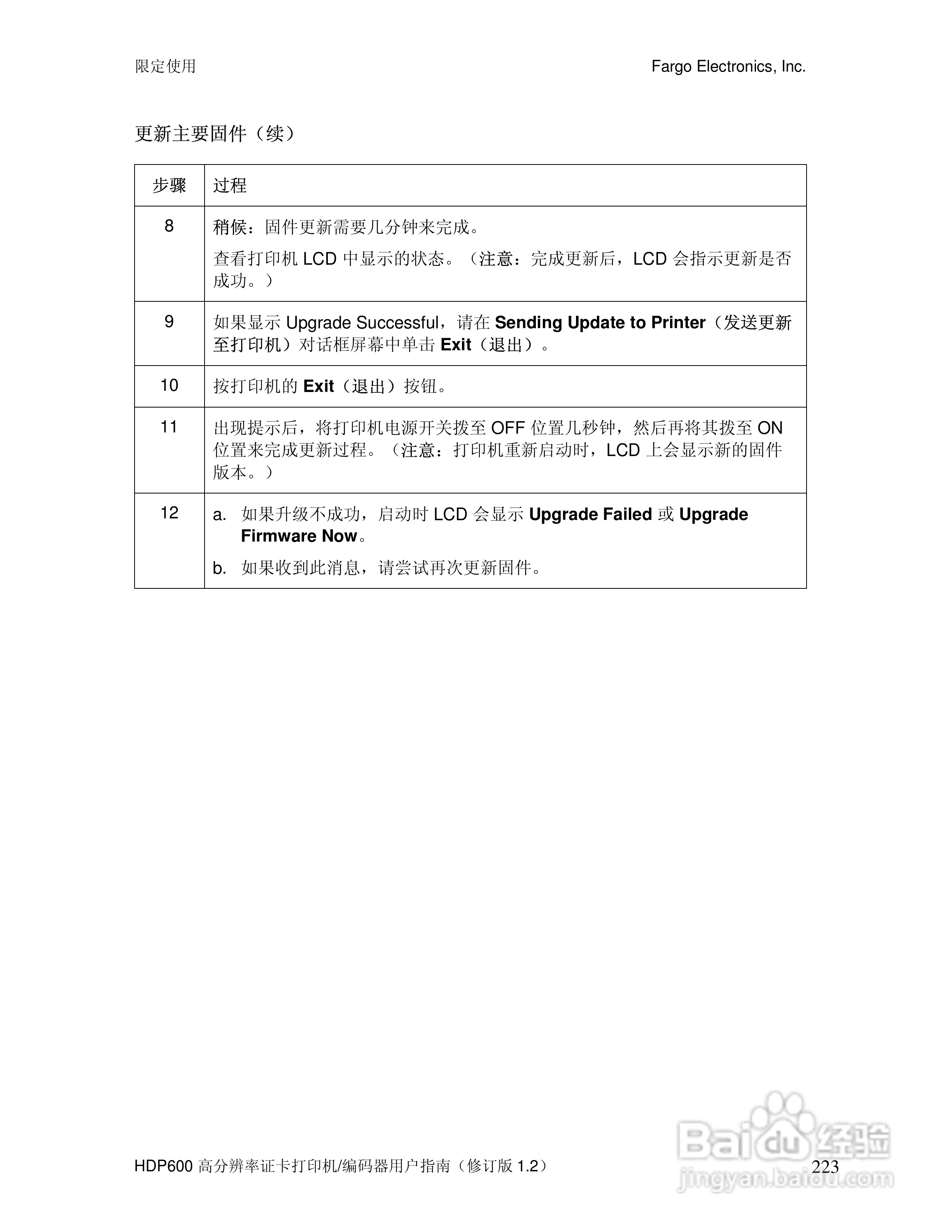 HDP600高分辨率证卡打印机用户指南:[23]