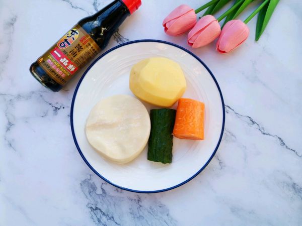 饺子皮土豆丝饼