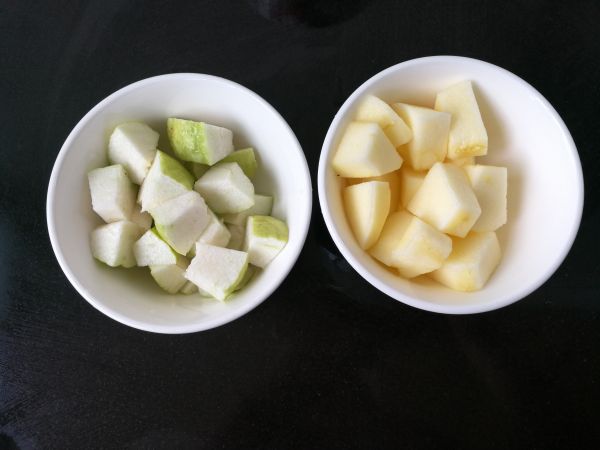 鲍鱼虾仁蔬果沙拉