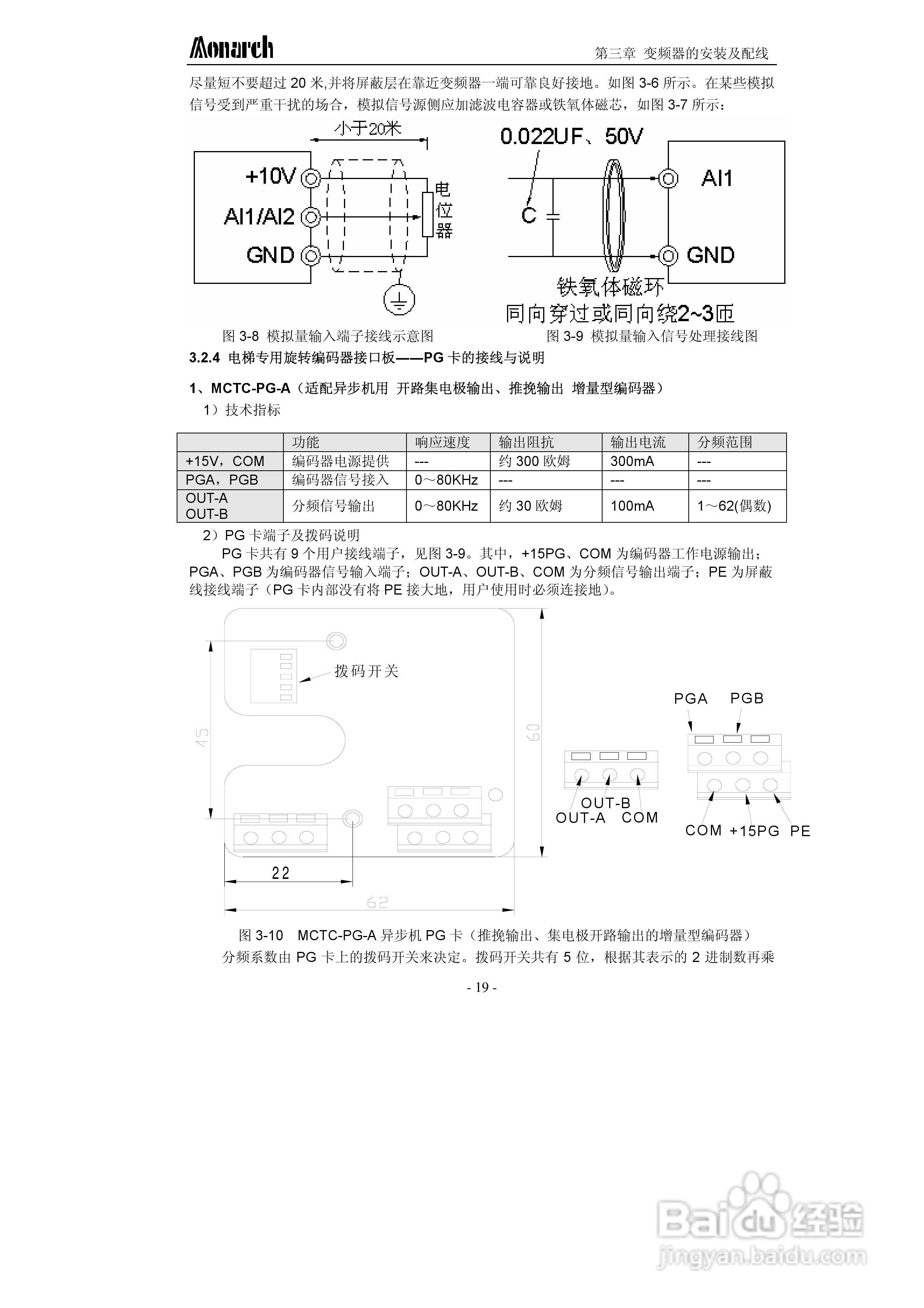 汇川ME320L-4045电梯专用变频器用户手册:[3]