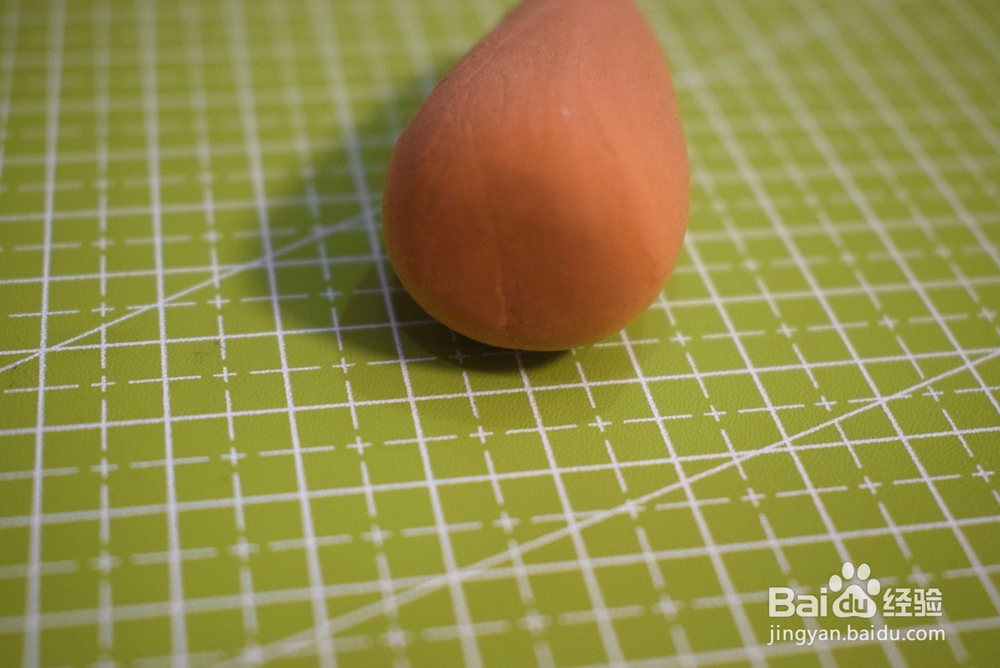 超轻粘土胡萝卜教程 超轻粘土作品胡萝卜