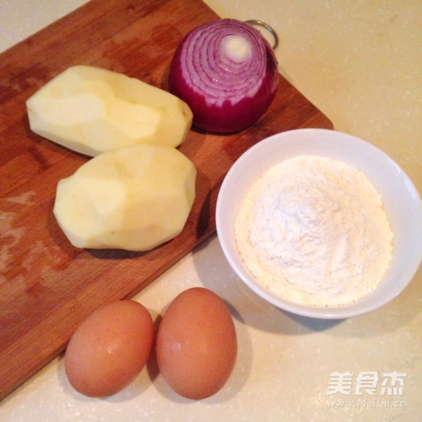 土豆丝煎饼的做法