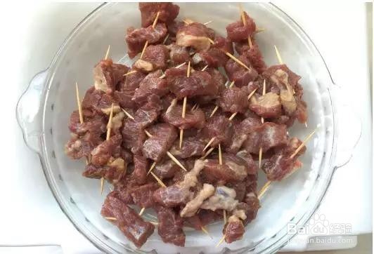 家常做法牙签肉