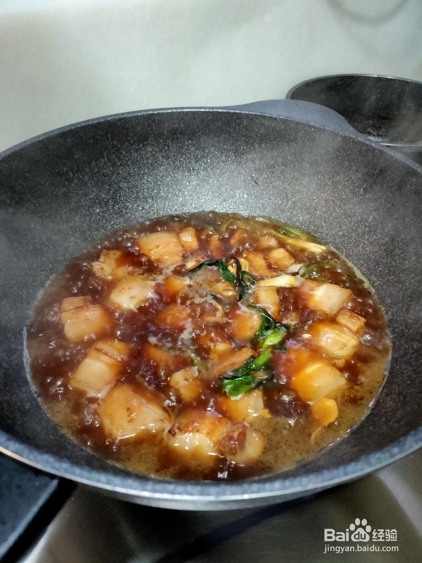 不费事做桂花红烧肉