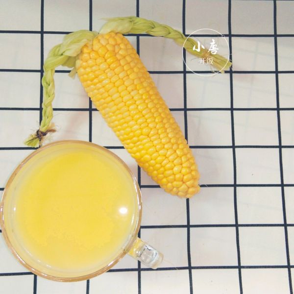 自制无添加香浓玉米汁