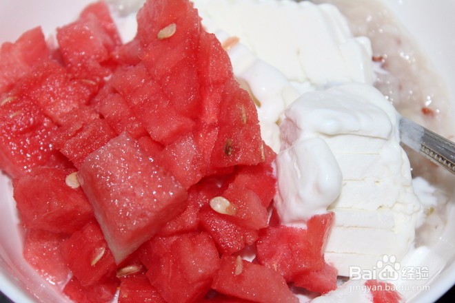 西瓜冰粥的做法