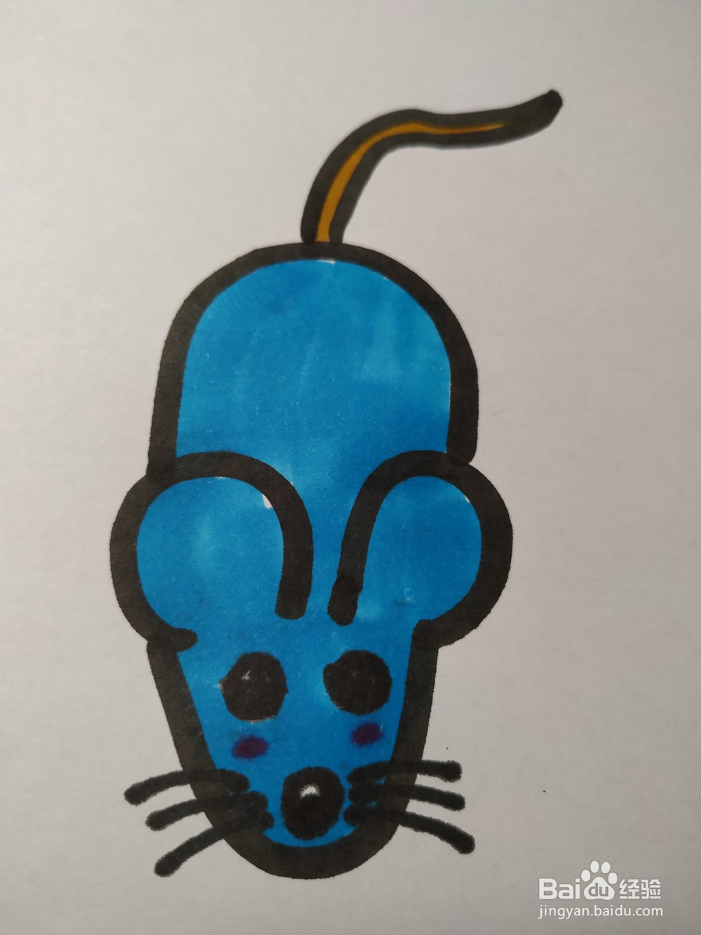 老鼠的简笔画技法43