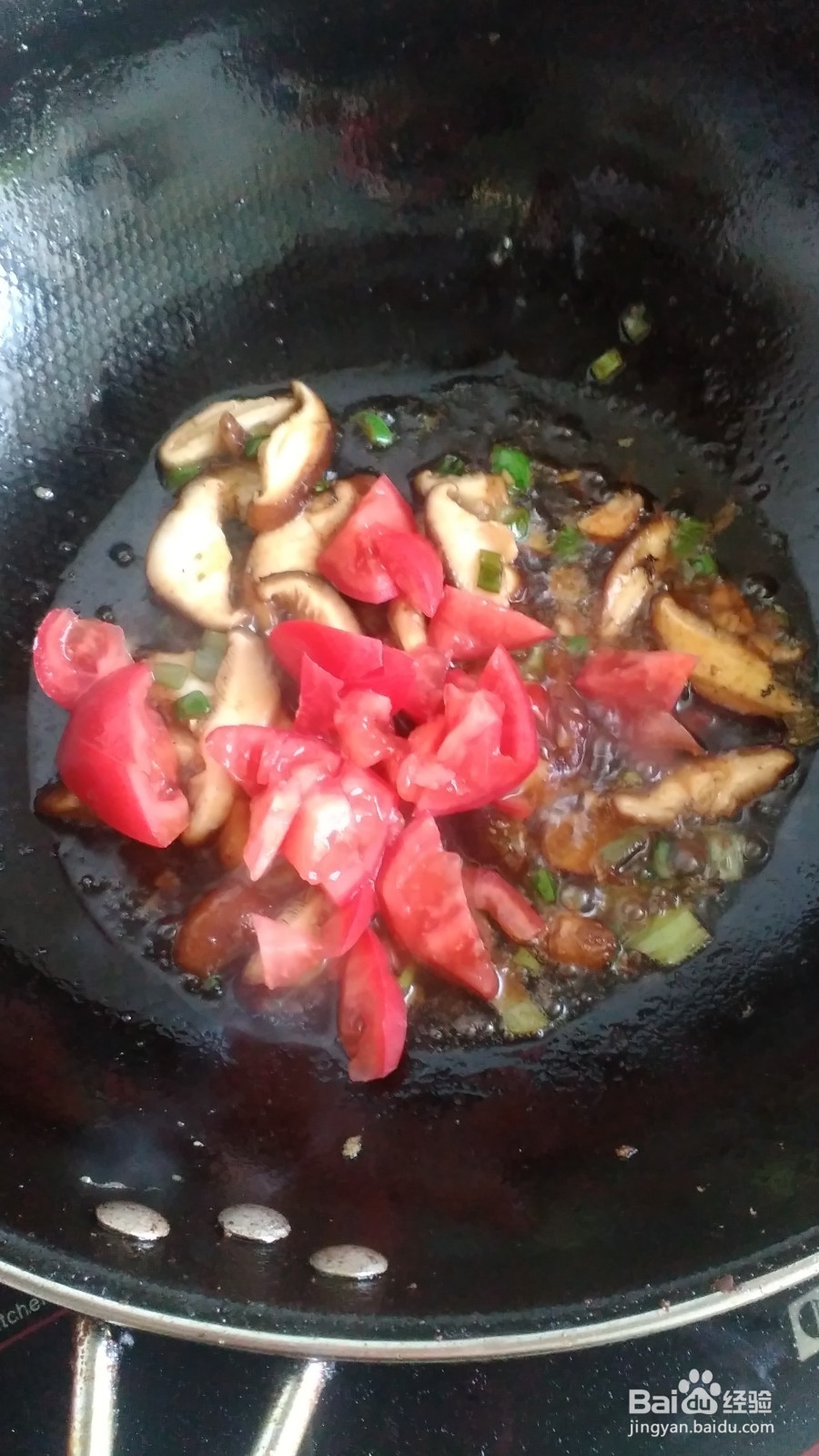 鲜鸡蛋炒香菇的美味做法