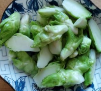 白灼儿菜的做法