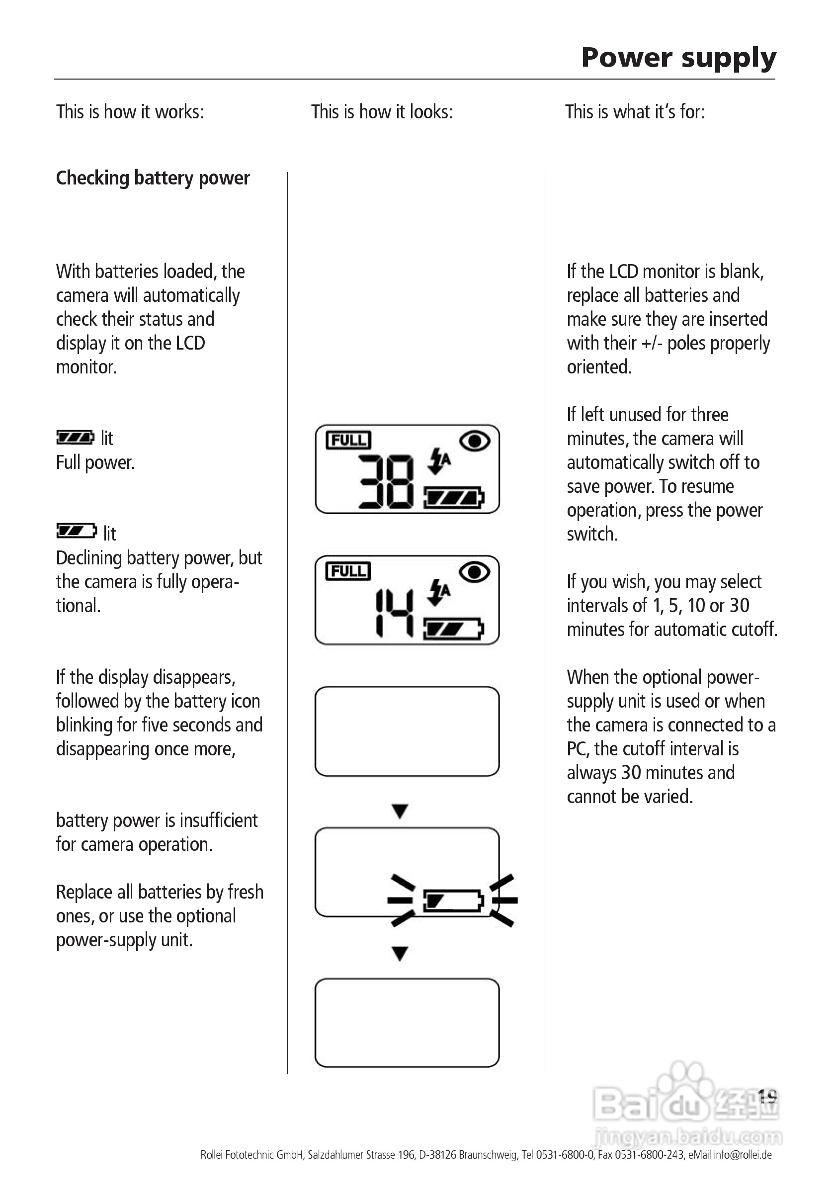Rollei d41 com型数码相机说明书:[2]