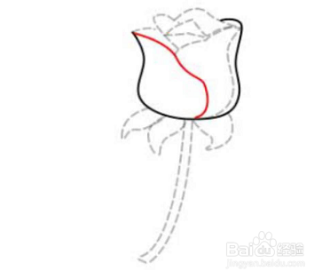 简笔画如何画玫瑰花