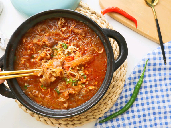 酱香羊肉粉丝煲