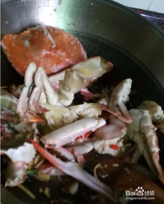 炒蟹怎么做