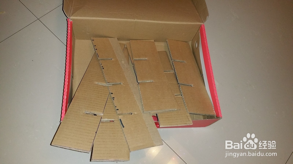 鞋盒巧变内衣收纳盒