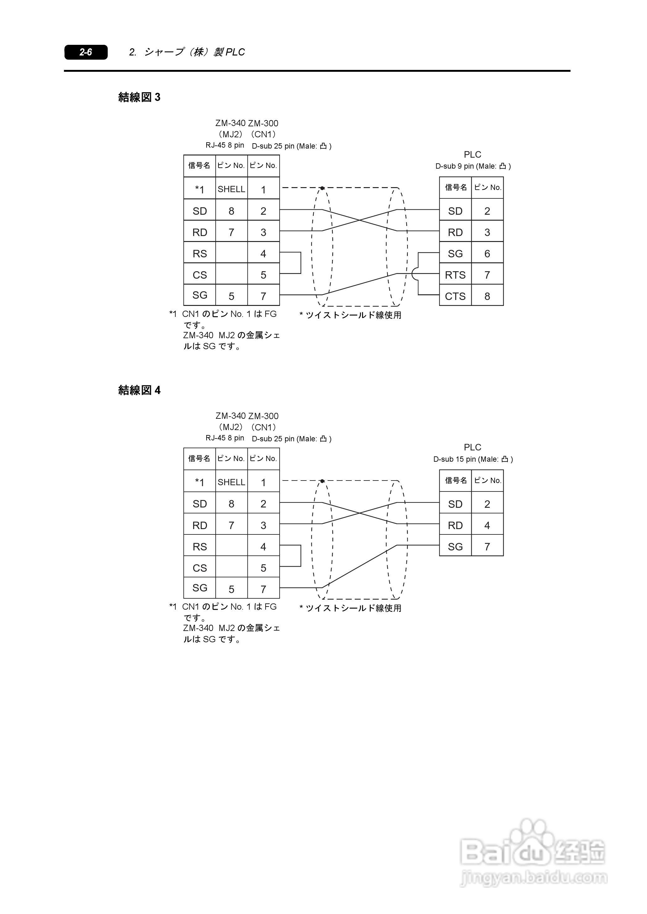 SHARP ZM-340/380超间波振动机说明书:[3]
