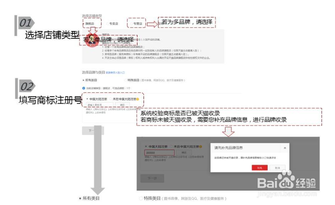 天猫新型店铺入驻流程