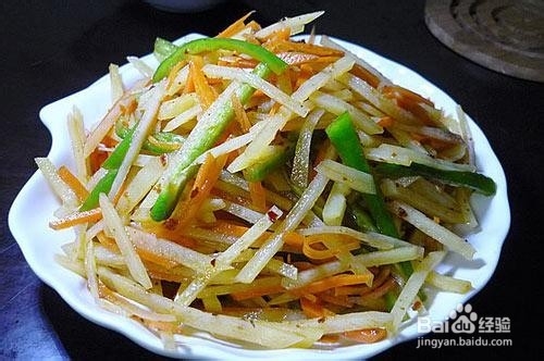 家常凉菜——凉拌三丝