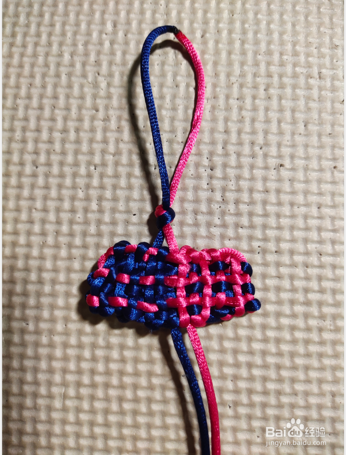 中国结进阶——一字盘长结