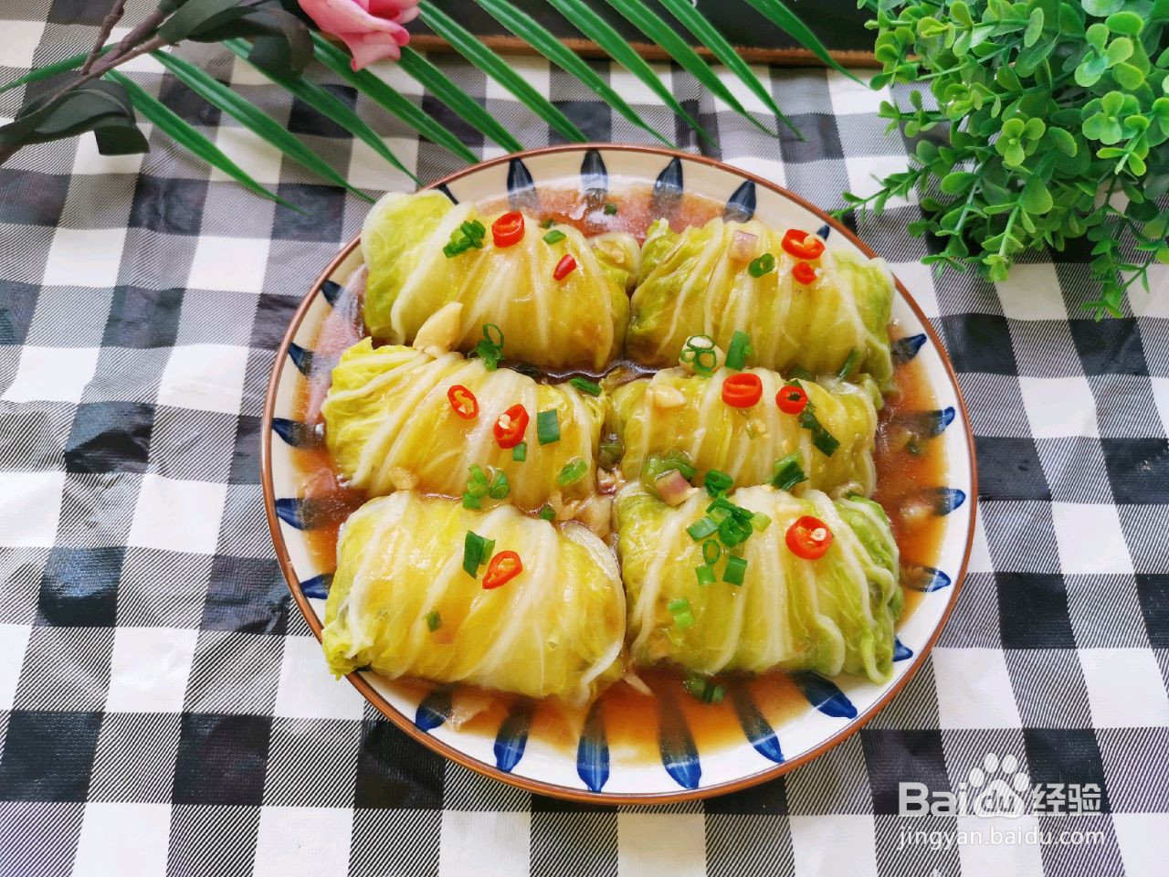 白菜酿鸡胸肉的做法