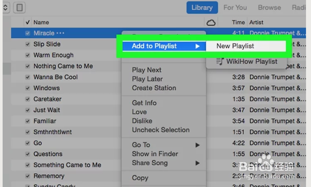 如何在iPad上创建音乐播放列表