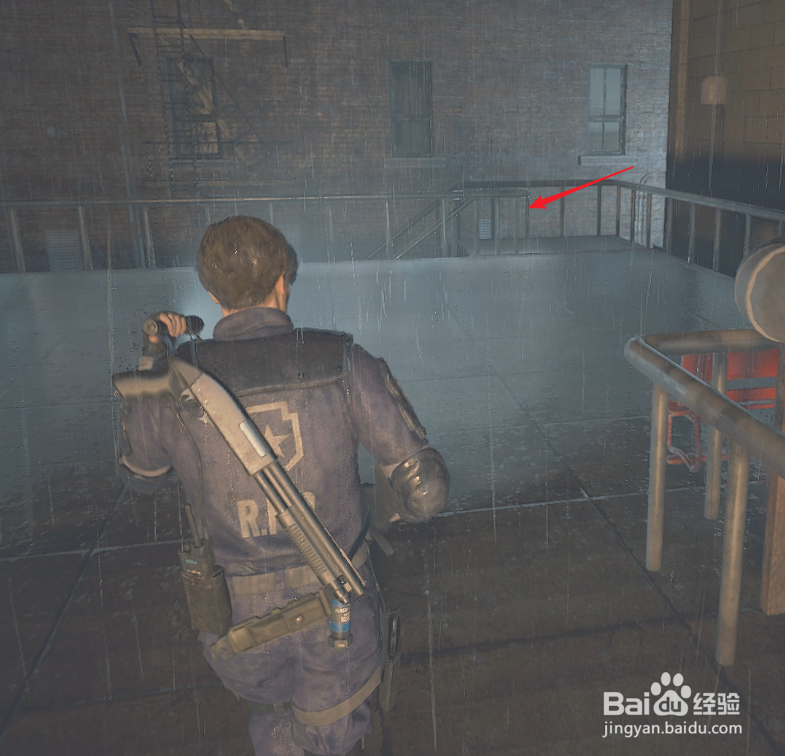 生化2重制版里昂里关攻略27:获得绿色梅花钥匙