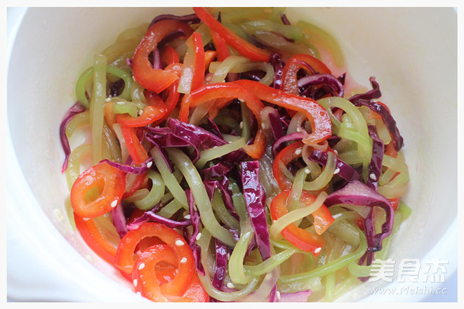 凉拌三丝的做法