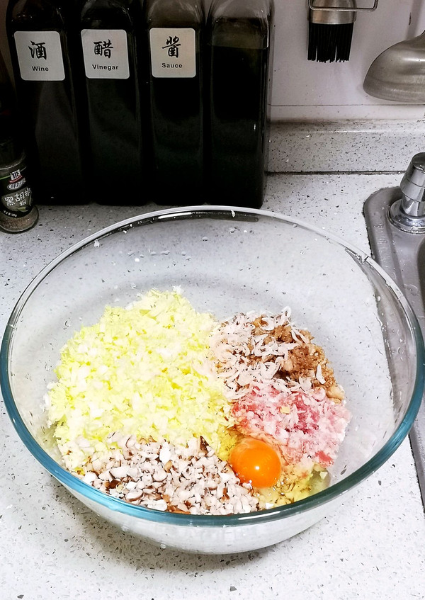 白菜香菇馅饺子