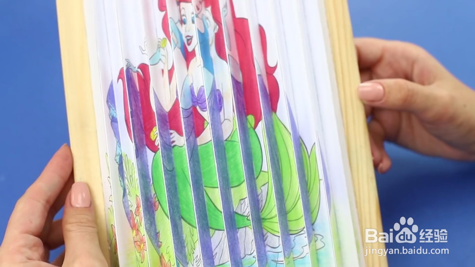 如何用涂色卡制作好看的图片