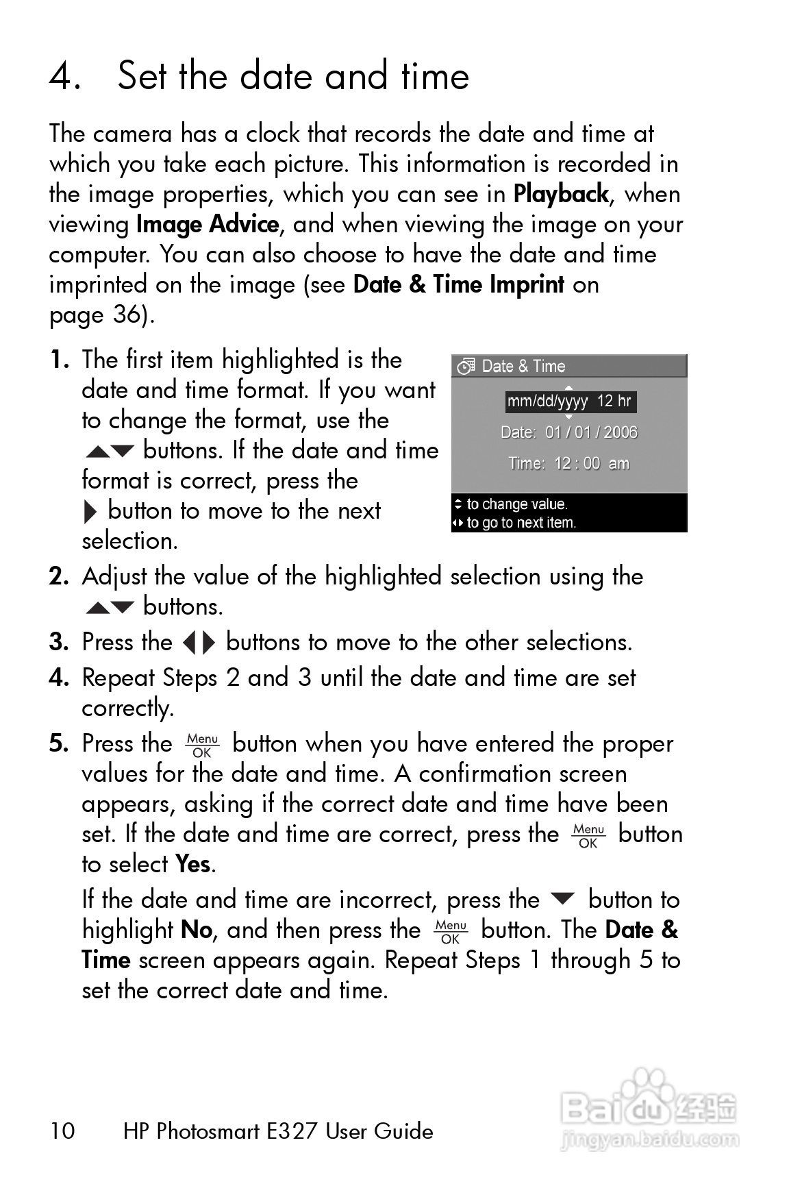 惠普Photosmart E327数码相机使用说明书:[1]