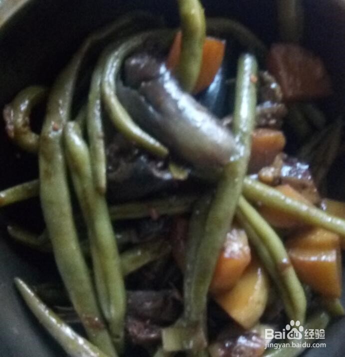 豆角炖茄子的家常做法