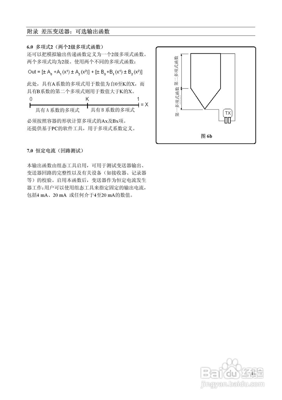 2600T系列HART压力变送器264B/D/V/P型使用说明书:[5]