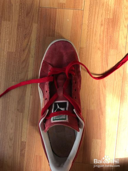 彪马鞋带的系法图解