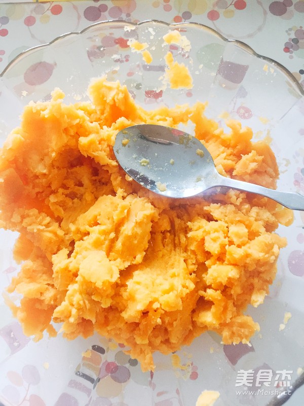 呆萌红薯球的做法