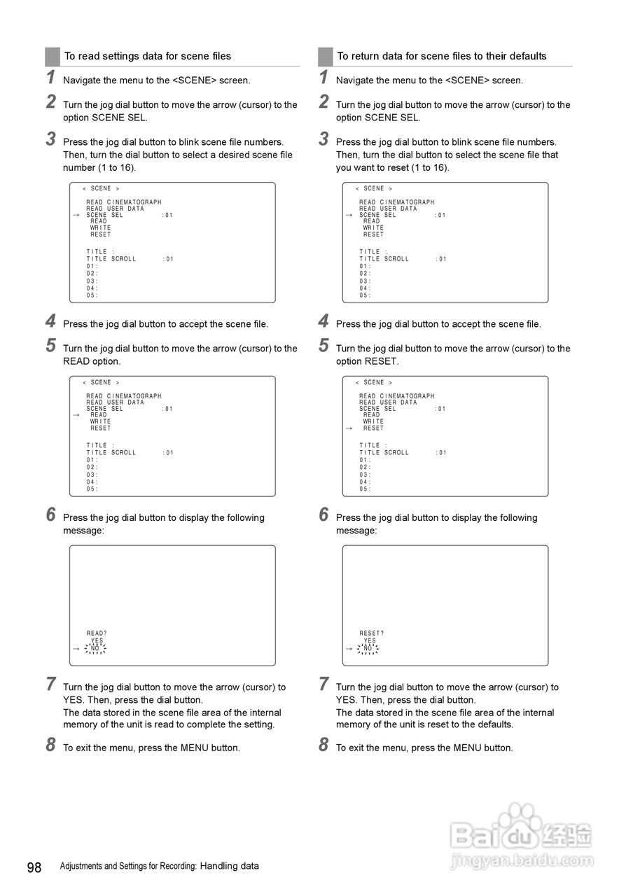 松下AG-HPX3700摄影机操作手冊:[10]