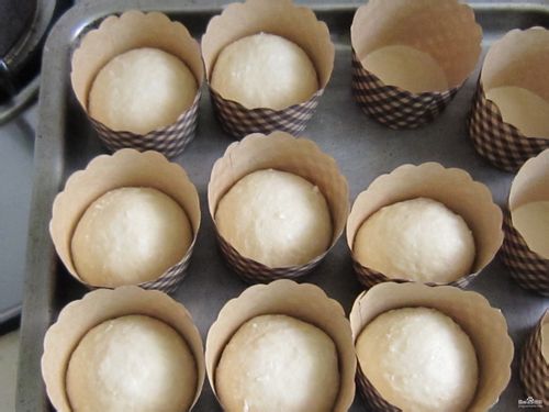 无油椰浆纸杯面包