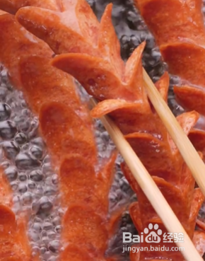 如何炸火腿肠