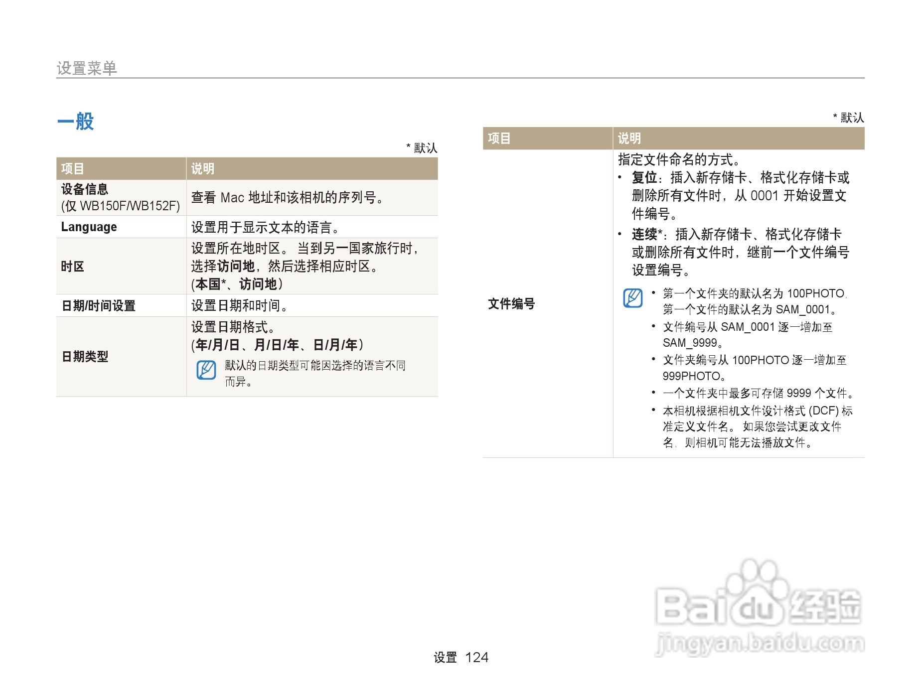 三星WB152F数码相机使用说明书:[13]