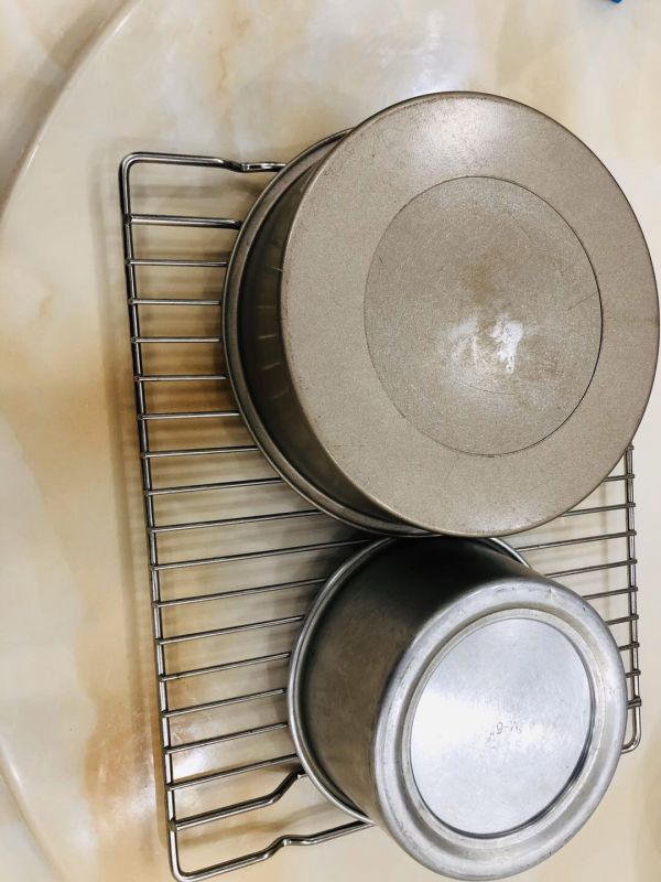 八寸中空戚风蛋糕