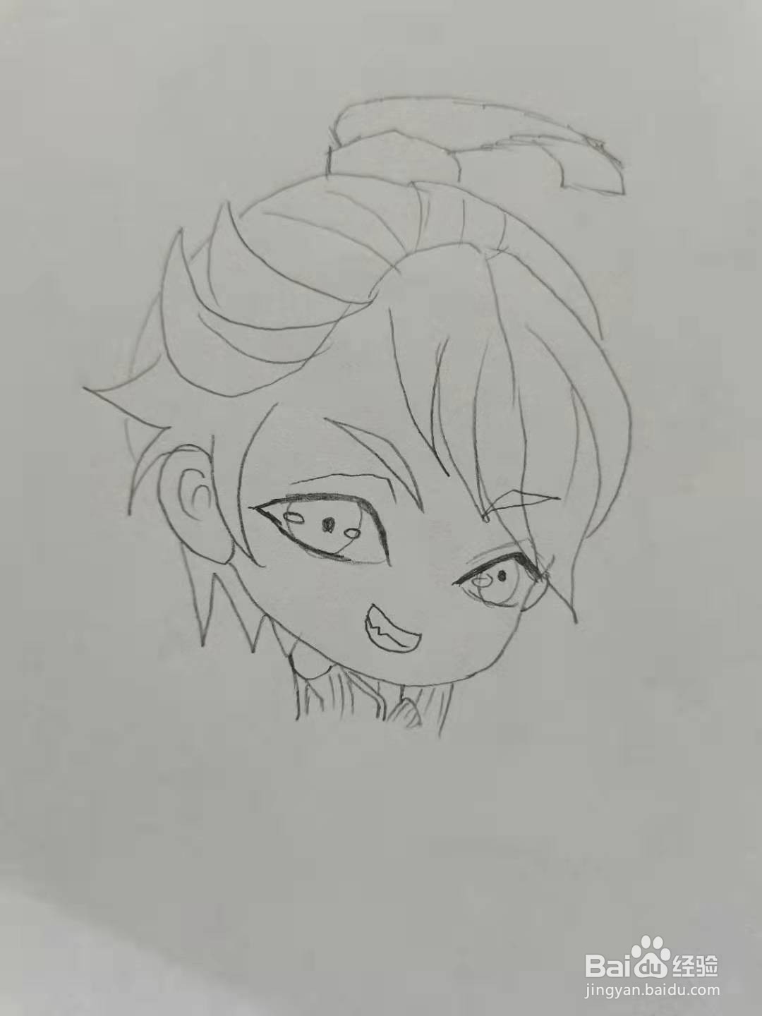 卡通刘邦如何画