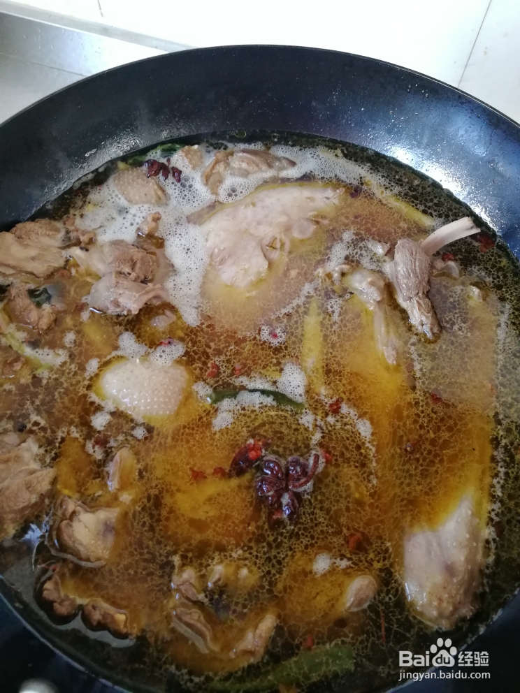 大鹅炖土豆美食教程!