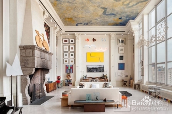 博物馆式的特色家 多彩色调展现伦敦风情