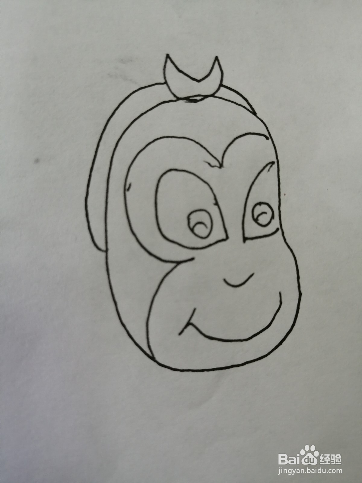 孙悟空面具怎么画