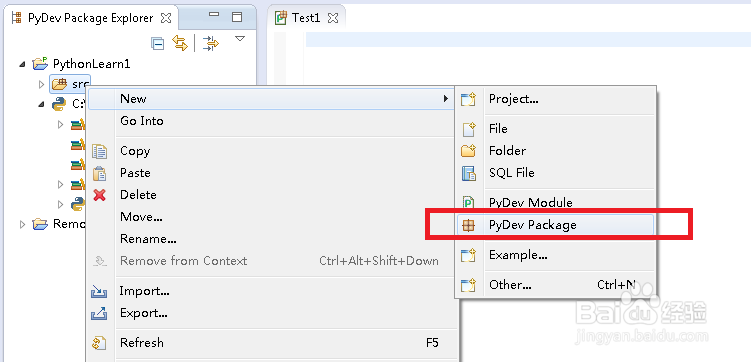 python+Eclipse+pydev环境搭建