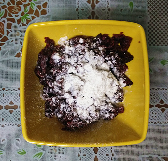 蔓越莓海棉小蛋糕