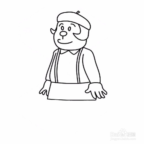 简笔画-如何画哆啦A梦胖妹的简笔画