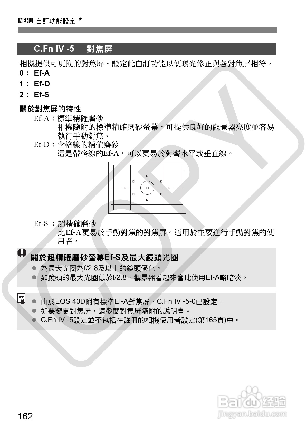 CANON EOS40D相机使用说明书:[17]