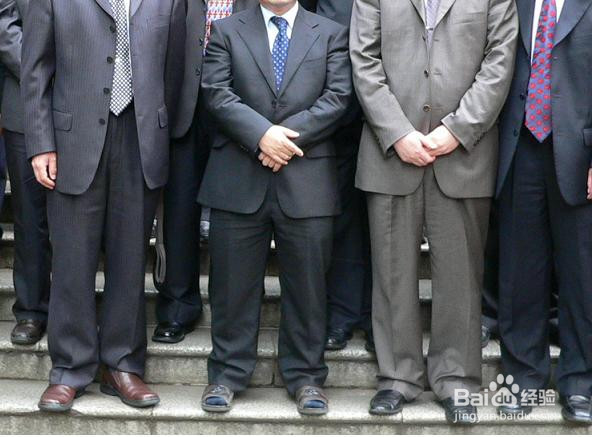 西装的正确穿着