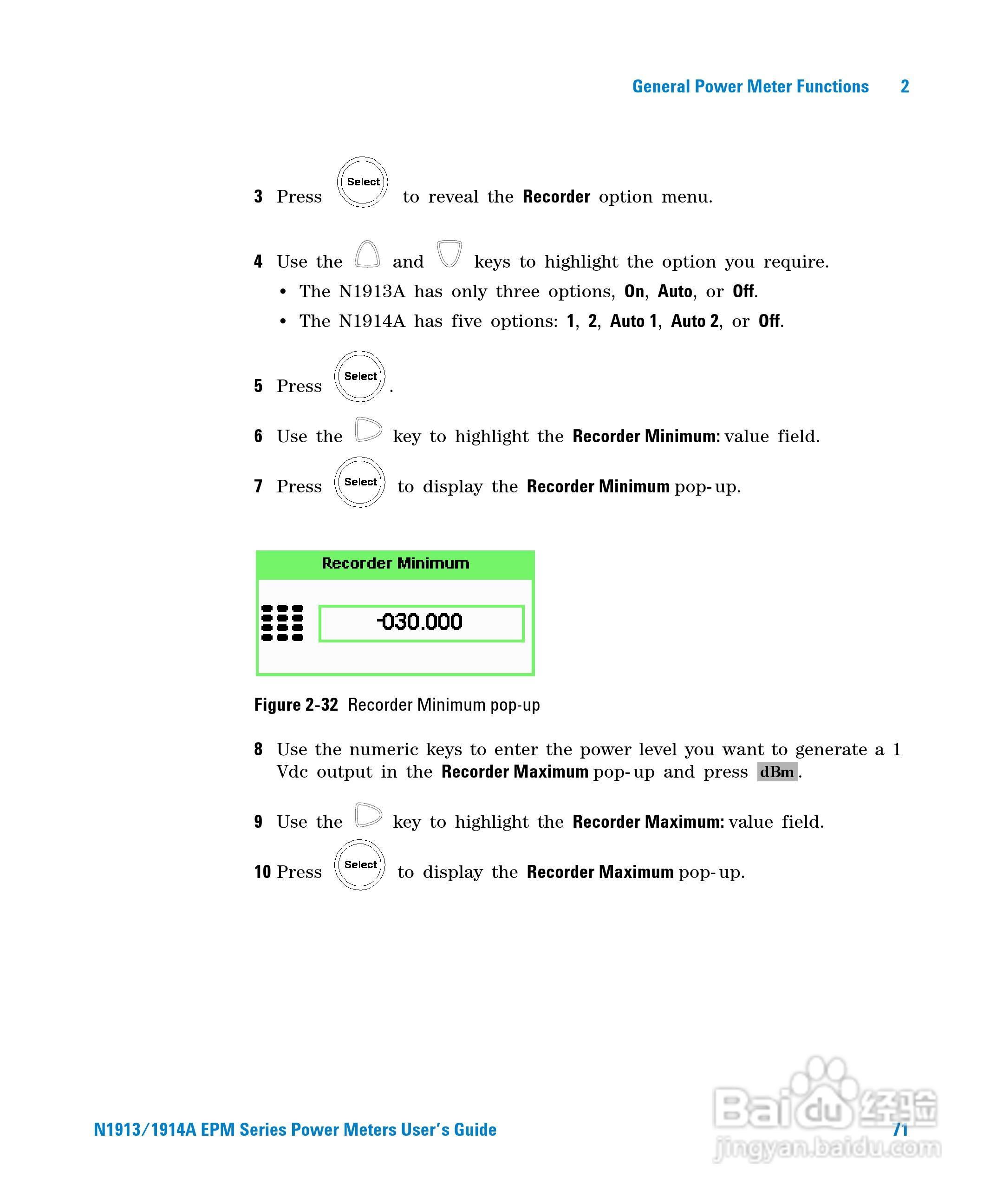N1913A功率表使用手册:[10]
