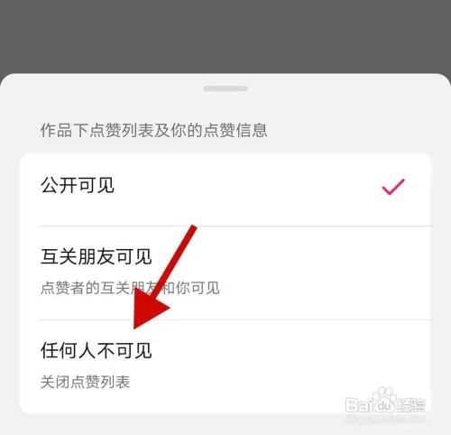 抖音极速版APP在哪里设置作品点赞信息为私密